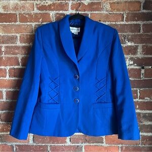 Vintage Royal Blue Blazer | Vanessa Leigh